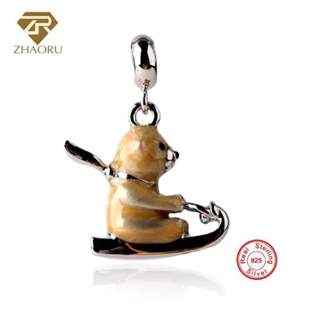 Zhaoru 925 Sterling Silver Pendant Charm Fit Bracelet & Bangle & Necklace DIY Enamel Fine Jewelry for Women None Stone
Zhaoru 925 Sterling Silver Pendant Charm Fit Bracelet & Bangle & Necklace DIY Enamel Fine Jewelry for Women None Stone