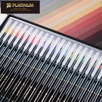 NEW Platinum 20 Colors Calligraphy Pens Soft Brush Set Water-Based Ink Brush Graffiti Manga Drawing Art Marker Fineliner MKB06
NEW Platinum 20 Colors Calligraphy Pens Soft Brush Set Water-Based Ink Brush Graffiti Manga Drawing Art Marker Fineliner MKB06