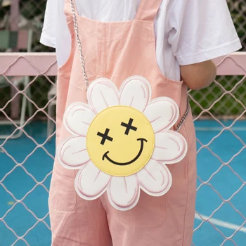 Bags for women handbag designer Embroidered flower girl messenger bag chain phone bag smiley face chec with small skirt
Bags for women handbag designer Embroidered flower girl messenger bag chain phone bag smiley face chec with small skirt