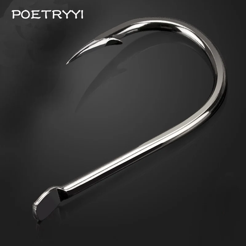 High Carbon Steel Fish Hook Barbed 1/5/10PCS 6#-11# Series Fishhooks Worm Pond Fishing Bait Holder Jig Hole Accessories Pesca 30
High Carbon Steel Fish Hook Barbed 1/5/10PCS 6#-11# Series Fishhooks Worm Pond Fishing Bait Holder Jig Hole Accessories Pesca 30