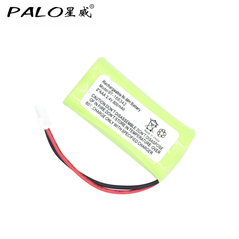 PALO HOT New-Type High Quality Battery 2.4V 800mAh Ni-MH Rechargeable Battery Pack Inner Cell For Cordless Phone BT-166342 515J
PALO HOT New-Type High Quality Battery 2.4V 800mAh Ni-MH Rechargeable Battery Pack Inner Cell For Cordless Phone BT-166342 515J