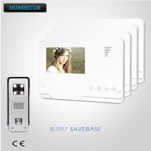 HOMSECUR 4.3inch Video Door Phone Intercom System with Outdoor Monitoring for House/ Flat
HOMSECUR 4.3inch Video Door Phone Intercom System with Outdoor Monitoring for House/ Flat