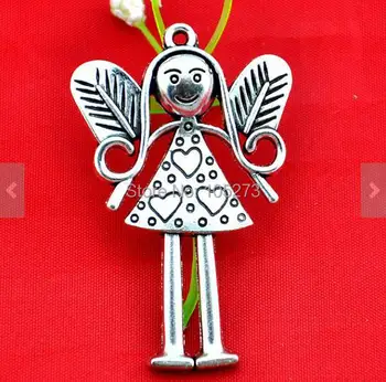 38X59MM 6PCS Antique Silver Long Hair Girl Charm Pendants - New Arriver DIY Accessory Jewelry Making Perfect Gift For Women Girl
38X59MM 6PCS Antique Silver Long Hair Girl Charm Pendants - New Arriver DIY Accessory Jewelry Making Perfect Gift For Women Girl