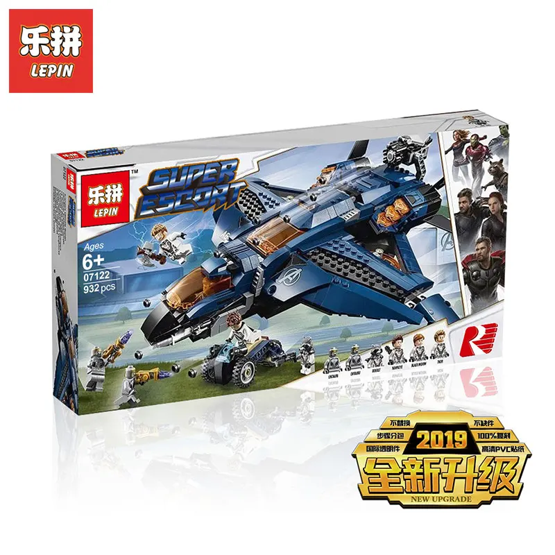 the Super Heroes Avengerss Ultimate Quinjet 07122 Compatible the MARVELED 76126 Set Building Blocks Bricks DIY Toys Gifts
the Super Heroes Avengerss Ultimate Quinjet 07122 Compatible the MARVELED 76126 Set Building Blocks Bricks DIY Toys Gifts
