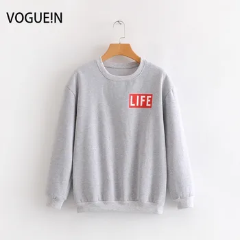 VOGUEIN New Womens Casual Letter Print Gray Warm Sweatshirt Hoodies Outwear Wholesale
VOGUEIN New Womens Casual Letter Print Gray Warm Sweatshirt Hoodies Outwear Wholesale