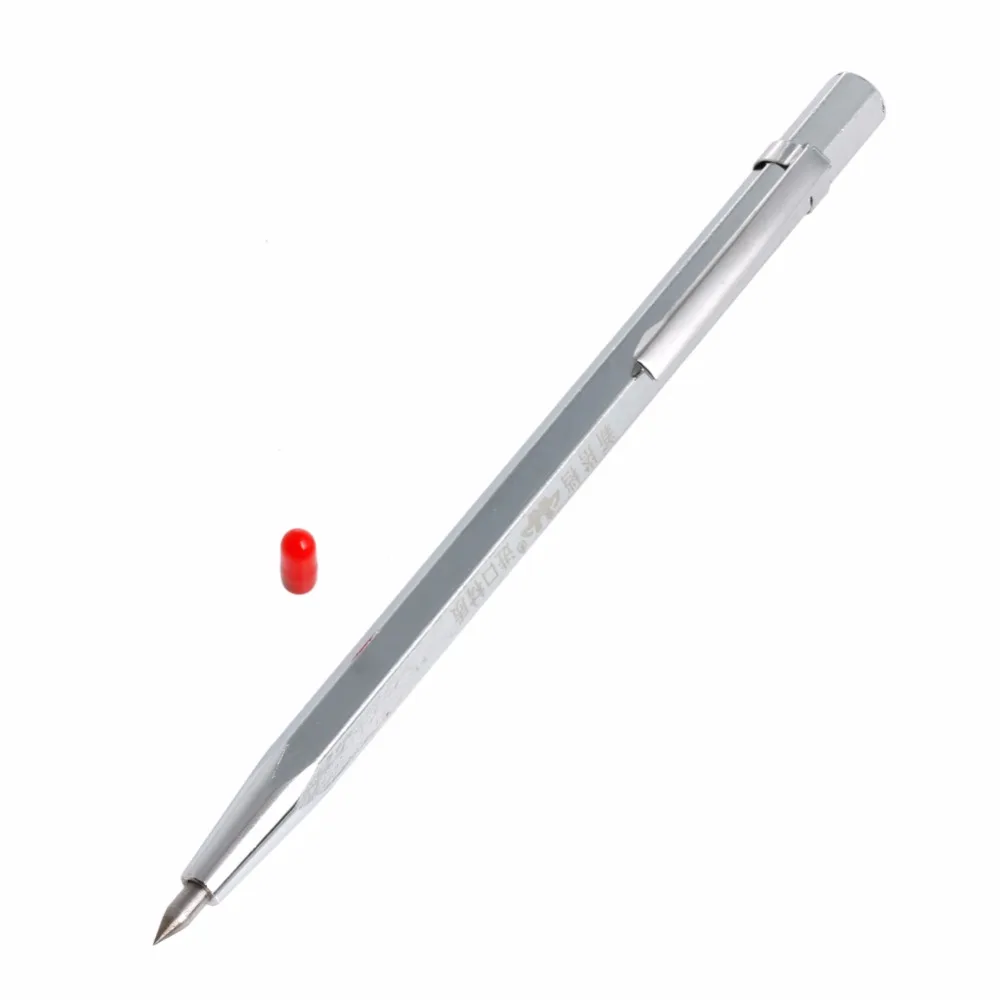 6" Scriber with pocket clip  for glass plastic metal Marking/Etching AMS1297 