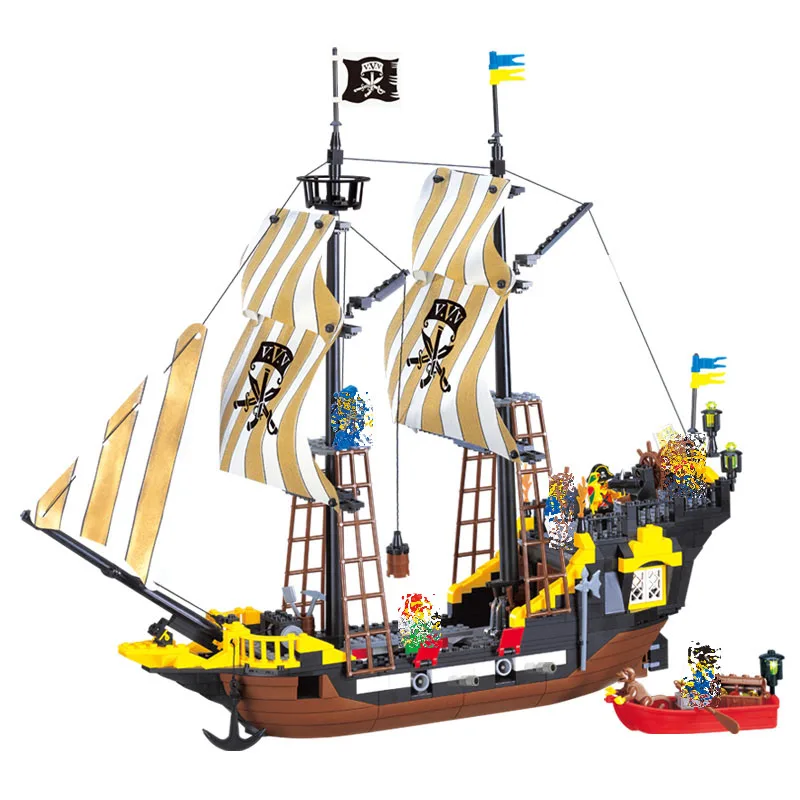 Enlighten 2017 NEW Building blocks 307 590Pcs Pirate Ship Weapons Model Building Kits Blocks Brick Educational Toys for children
Enlighten 2017 NEW Building blocks 307 590Pcs Pirate Ship Weapons Model Building Kits Blocks Brick Educational Toys for children
