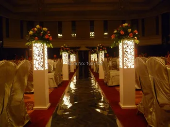 Wedding carved pillar wedding stand with LED light wedding decoration road lead carved hollow out Wedding stage decoration
Wedding carved pillar wedding stand with LED light wedding decoration road lead carved hollow out Wedding stage decoration
