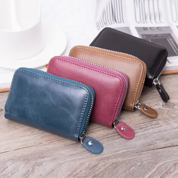 wallet Women's leather Anti-theft Card Bag Wallet Holder Men's Card Package 10 Bit bolsa feminina кошелек женский
wallet Women's leather Anti-theft Card Bag Wallet Holder Men's Card Package 10 Bit bolsa feminina кошелек женский