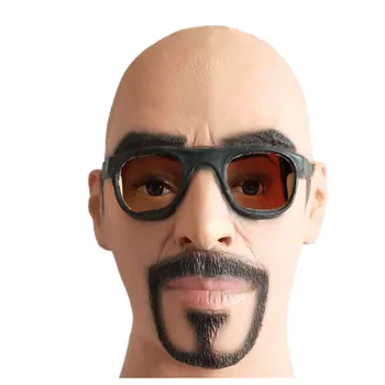 Artificial Man Latex Mask Hood Overhead Wigs beard Human Disguise Prank Halloween costume realistic silicone male real mask
Artificial Man Latex Mask Hood Overhead Wigs beard Human Disguise Prank Halloween costume realistic silicone male real mask