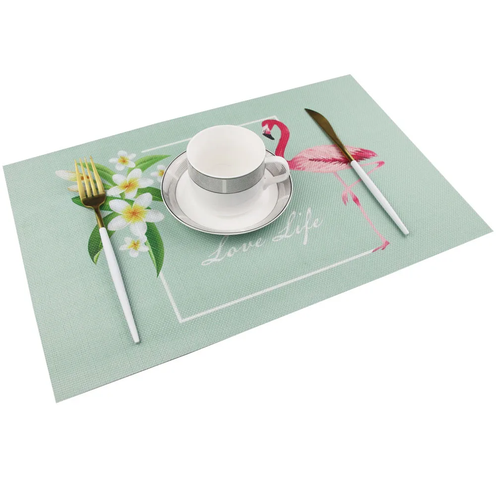 TUUTH 4Pcs/lot PVC Dinner Placemat Pvc Dining Table Mat Teslin 45*30CM Coasters Waterproof Table Decor Cloth Slip-Resistant Pad
TUUTH 4Pcs/lot PVC Dinner Placemat Pvc Dining Table Mat Teslin 45*30CM Coasters Waterproof Table Decor Cloth Slip-Resistant Pad