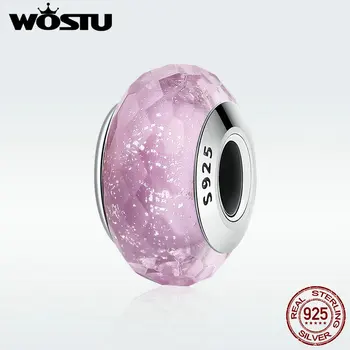 Hot Sale Real 925 Sterling Silver Fascinating Pink Murano Glass Beads Fit Original WST Bracelet DIY Jewelry Gift DXZ033
Hot Sale Real 925 Sterling Silver Fascinating Pink Murano Glass Beads Fit Original WST Bracelet DIY Jewelry Gift DXZ033