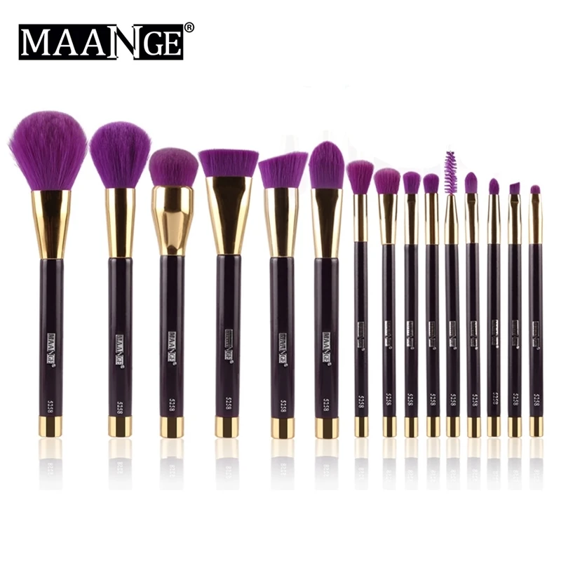 MAANGE 15pcs Makeup Soft Paint Brushes Foundation Powder Blush Blusher Eyeshadow Blending Brushes Set Cosmetic beauty tools kit
MAANGE 15pcs Makeup Soft Paint Brushes Foundation Powder Blush Blusher Eyeshadow Blending Brushes Set Cosmetic beauty tools kit