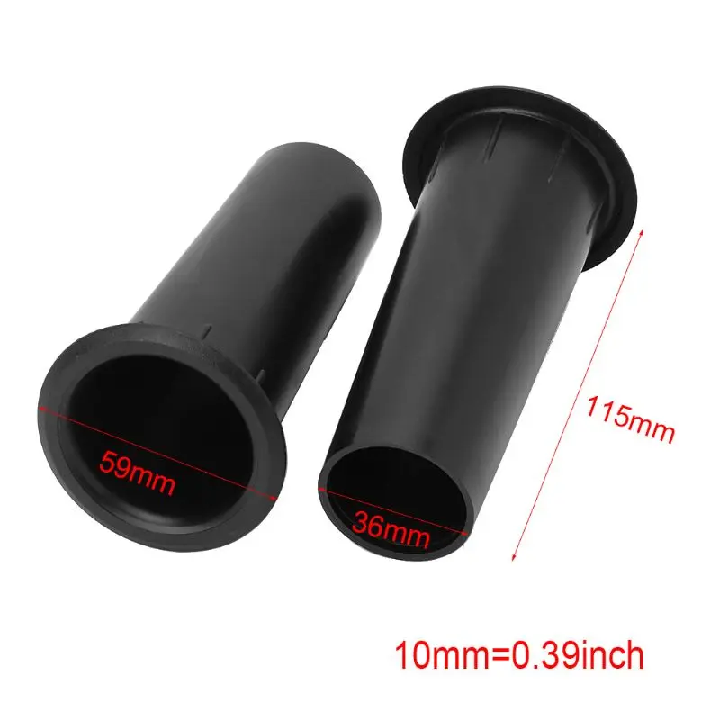 2PCS Speaker Port Tube Bass Reflex Vent Ventilation Connector 45x115mm Subwoofer Woofer Box Accessories
2PCS Speaker Port Tube Bass Reflex Vent Ventilation Connector 45x115mm Subwoofer Woofer Box Accessories