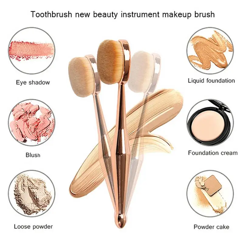 Red Dieny Make Up Brush Toothbrush Shaped New Beauty Instrument Makeup Brush Multi-functional Base Oval Brush Rose Gold Dropship
Red Dieny Make Up Brush Toothbrush Shaped New Beauty Instrument Makeup Brush Multi-functional Base Oval Brush Rose Gold Dropship