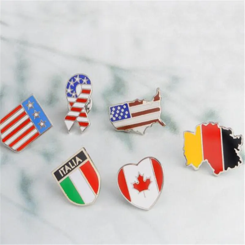 1PCS New Flag Metal Badge Enamel Decorative Backpack Denim Jacket Shirt Hat Brooch Jewelry Gift
1PCS New Flag Metal Badge Enamel Decorative Backpack Denim Jacket Shirt Hat Brooch Jewelry Gift
