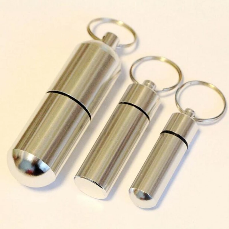 Professional Waterproof Bottle Outdoor Multi Tools Survival Metal Medicine Box Sealed Cans Travel Carry wholesale High Quality
Professional Waterproof Bottle Outdoor Multi Tools Survival Metal Medicine Box Sealed Cans Travel Carry wholesale High Quality