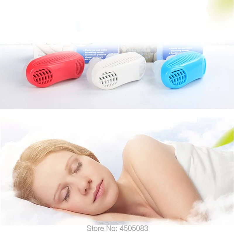 

2019 Silicone Anti Snore Nose Stopping Breathing Apparatus Guard Sleeping Aid Mini Snoring Device Relieve Snoring