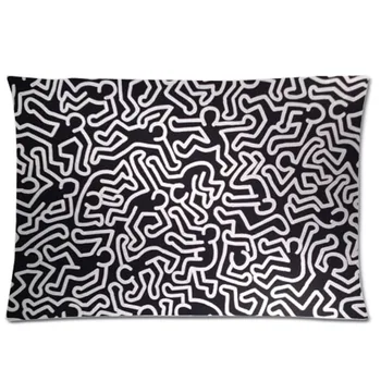 Amazing Keith Haring Graffiti Work Pillow Case!Standard 20"x30" Rectangle Zippered Pillowcase Twin Side Printed Pillow Cover
Amazing Keith Haring Graffiti Work Pillow Case!Standard 20"x30" Rectangle Zippered Pillowcase Twin Side Printed Pillow Cover