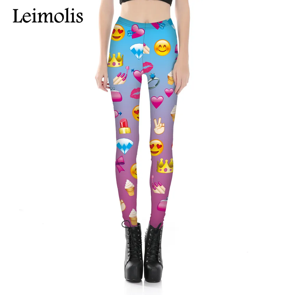 Leimolis 3D printed fitness push up workout leggings women funny emoji Expression plus size adventure time punk rock pants
Leimolis 3D printed fitness push up workout leggings women funny emoji Expression plus size adventure time punk rock pants