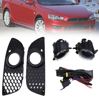 POSSBAY Car Front Bumper Grille Driving Fog Light Lamp with Wiring Harness Switch Fit for Mitsubishi Lancer 2008-2014
POSSBAY Car Front Bumper Grille Driving Fog Light Lamp with Wiring Harness Switch Fit for Mitsubishi Lancer 2008-2014
