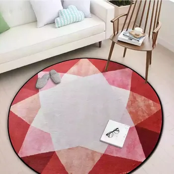Round Spliced Carpets for Bedroom Soft Flannel Living Room Area Rug Aubusson Geometric Design Carpets Europe Colorful Round Rug
Round Spliced Carpets for Bedroom Soft Flannel Living Room Area Rug Aubusson Geometric Design Carpets Europe Colorful Round Rug