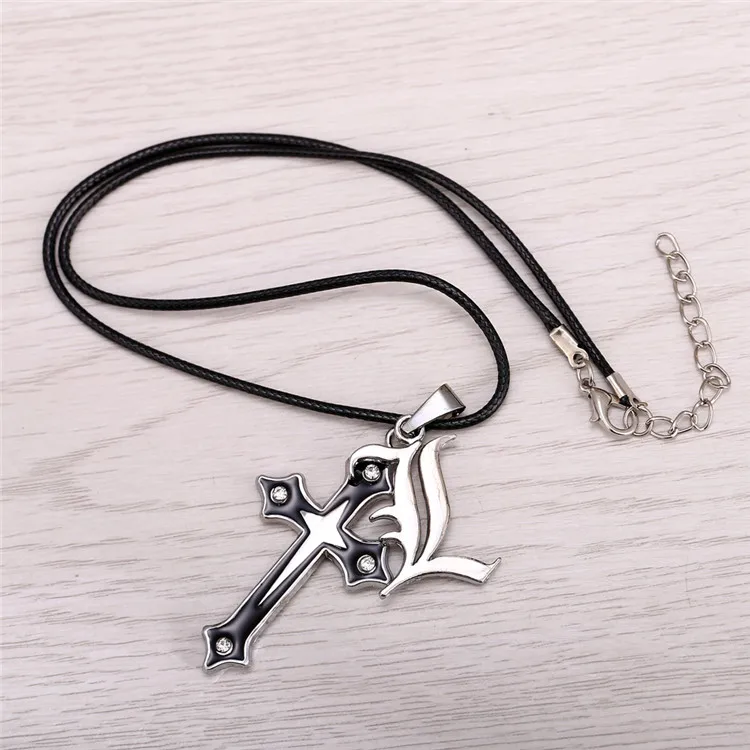 12pcs/lot Hot Anime Death Note Silver Metal Necklace Cross Logo Pendant Cosplay Accessories Jewelry
12pcs/lot Hot Anime Death Note Silver Metal Necklace Cross Logo Pendant Cosplay Accessories Jewelry