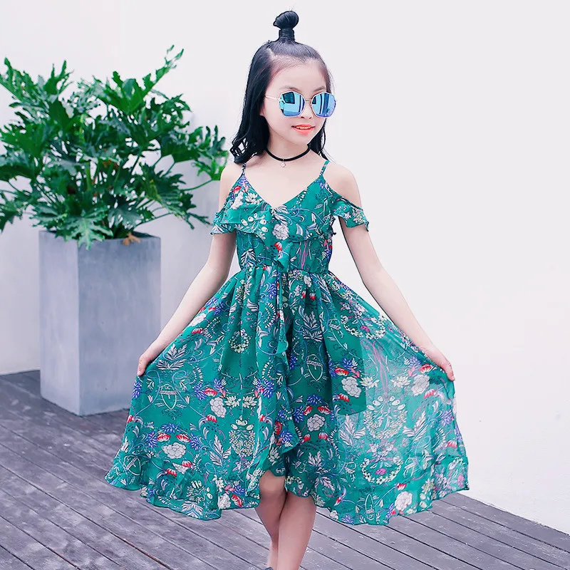 2019 Summer Girls Dress 4 6 8 10 to 12 14 Years Flower Print Kids Boho Dresses for Girls Lace Dress Children Casual Clothes B0A1
2019 Summer Girls Dress 4 6 8 10 to 12 14 Years Flower Print Kids Boho Dresses for Girls Lace Dress Children Casual Clothes B0A1
