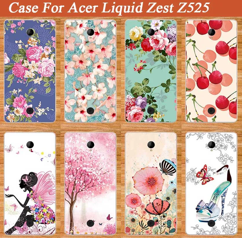 Super Style tpu Cover For Acer Liquid Zest Z525 Flower Paint Case Various Patterns Design FOR ACER zest z525 Soft TPU Case Cover
Super Style tpu Cover For Acer Liquid Zest Z525 Flower Paint Case Various Patterns Design FOR ACER zest z525 Soft TPU Case Cover