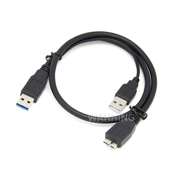 USB 3.0 to Micro USB 3.0 Cable + USB Power Cable Data Transfer Cable Adapter USB Extension Cable for Hard Drive Disk HDD TY012
USB 3.0 to Micro USB 3.0 Cable + USB Power Cable Data Transfer Cable Adapter USB Extension Cable for Hard Drive Disk HDD TY012