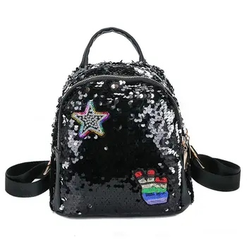 Women Backpack School Bags For Girls Small Backpacks Female Travel Backpack Sequins School Backpacks Black
Women Backpack School Bags For Girls Small Backpacks Female Travel Backpack Sequins School Backpacks Black