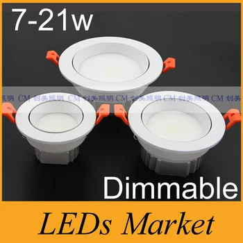 Frosted PC CREE cob led downlights 7w 9w 12w 15w 18w 21w dimmable led recessed down light lamp AC110-240V Warm cold white UL CE
Frosted PC CREE cob led downlights 7w 9w 12w 15w 18w 21w dimmable led recessed down light lamp AC110-240V Warm cold white UL CE
