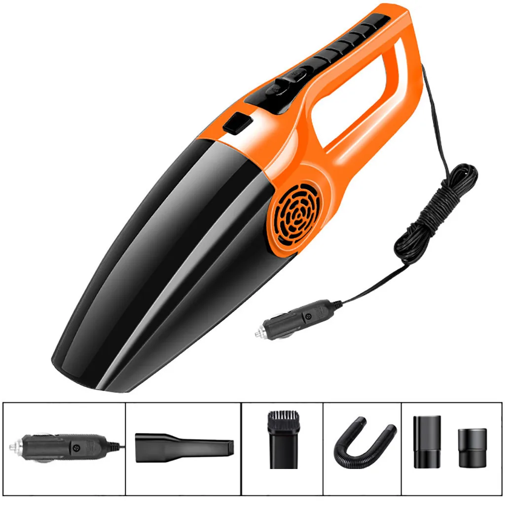 Appliance - Car Vacuum Cleaner 120W Portable Handheld Vacuum Cleaner Wet and Dry Dual Use Car Vacuum 12V