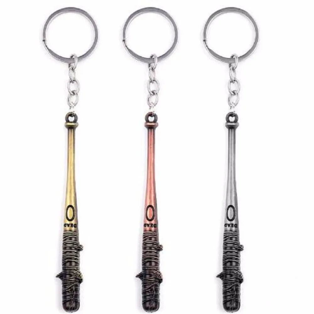 2018 hot The Walking Dead Keychain Negan's Bat LUCILLE Keyring Baseball Key Chain For Men Jewelry Accessories action figure gift
2018 hot The Walking Dead Keychain Negan's Bat LUCILLE Keyring Baseball Key Chain For Men Jewelry Accessories action figure gift