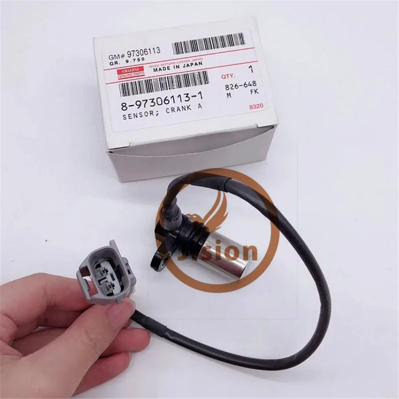 JISION Excavator Parts 4HK1 6HK1 Engine Crankshaft Position Sensor 8973061131 8-97306113-1
JISION Excavator Parts 4HK1 6HK1 Engine Crankshaft Position Sensor 8973061131 8-97306113-1