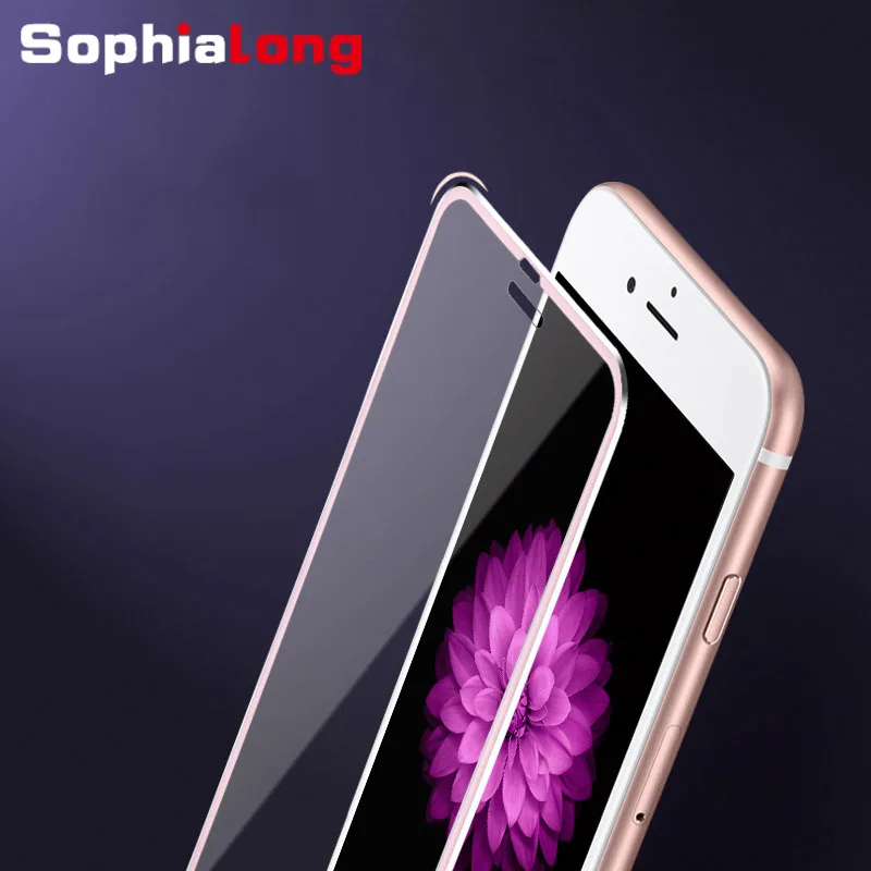 For iPhone 6 6S Screen Protector for Apple iPhone 6 S Plus Tempered Glass Full Coverage Screen Film Rose Gold Silver Glass Cover
For iPhone 6 6S Screen Protector for Apple iPhone 6 S Plus Tempered Glass Full Coverage Screen Film Rose Gold Silver Glass Cover