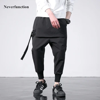 Men New Western Diablo Style Harajuku Streetwear Harem Pants Fashions Individuality Side Ribbon male Joggers trousers Sweatpant
Men New Western Diablo Style Harajuku Streetwear Harem Pants Fashions Individuality Side Ribbon male Joggers trousers Sweatpant