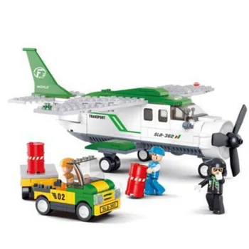 251pcs/Set B0362 ABS Building Blocks Small Transport Aircraft Airplane with 3 Dolls Model Toys for Children Kids Birthday Gifts
251pcs/Set B0362 ABS Building Blocks Small Transport Aircraft Airplane with 3 Dolls Model Toys for Children Kids Birthday Gifts