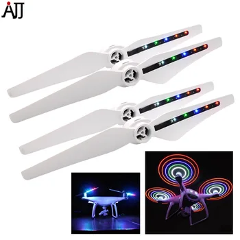 2 Pairs LED Light Flash Propellers USB Charging 9450 Quick Release Props Pro for DJI Phantom 4 Pro Pro+ Series Drone
2 Pairs LED Light Flash Propellers USB Charging 9450 Quick Release Props Pro for DJI Phantom 4 Pro Pro+ Series Drone