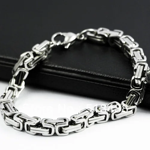 8.26'' fashion 100% Stainless Steel Men's fave jewelry 8mm byzantine chain Bracelet Bangle,free shippng
8.26'' fashion 100% Stainless Steel Men's fave jewelry 8mm byzantine chain Bracelet Bangle,free shippng