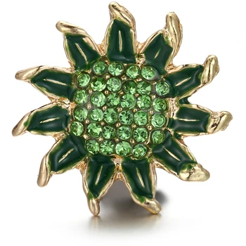 20pcs/lot High Quality 18mm Alloy Sunflower Fashion Snap Button Bracelet Charm Rhinestone Button ginger Crystal Snaps Jewelry
20pcs/lot High Quality 18mm Alloy Sunflower Fashion Snap Button Bracelet Charm Rhinestone Button ginger Crystal Snaps Jewelry