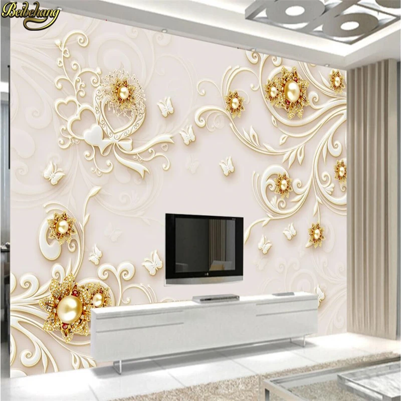 beibehang Custom Wallpapers Large Mural Wall Stickers Zarva 3D Relief Pearl Butterfly Continental Backdrop Wall papel de parede
beibehang Custom Wallpapers Large Mural Wall Stickers Zarva 3D Relief Pearl Butterfly Continental Backdrop Wall papel de parede
