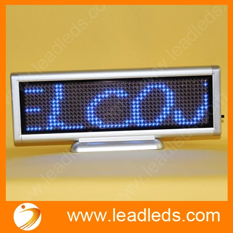 Blue LED Sign Programmable Message Sign Moving Scrolling LED Display Board
Blue LED Sign Programmable Message Sign Moving Scrolling LED Display Board