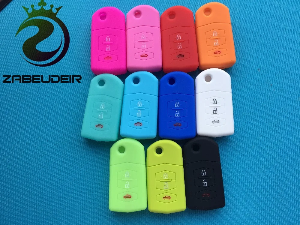 Pusakieyy Silicone Case For Mazda 2 Demio 3 5 6 M5 CX7 CX9 RX8 MX5 MPV Keyring Shell Skin Holder 3 Button Remote Flip Key Cover
Pusakieyy Silicone Case For Mazda 2 Demio 3 5 6 M5 CX7 CX9 RX8 MX5 MPV Keyring Shell Skin Holder 3 Button Remote Flip Key Cover