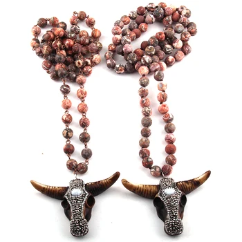 Fashion Bohemian Tribal Jewelry Frosted Semi Precious Stone Handmake Paved Horn Pendant Ethnic Necklace
Fashion Bohemian Tribal Jewelry Frosted Semi Precious Stone Handmake Paved Horn Pendant Ethnic Necklace