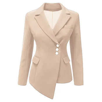 Blazer women temperament self-cultivation irregular solid color long-sleeved suit ladies jacket 2019 autumn new women's clothing
Blazer women temperament self-cultivation irregular solid color long-sleeved suit ladies jacket 2019 autumn new women's clothing