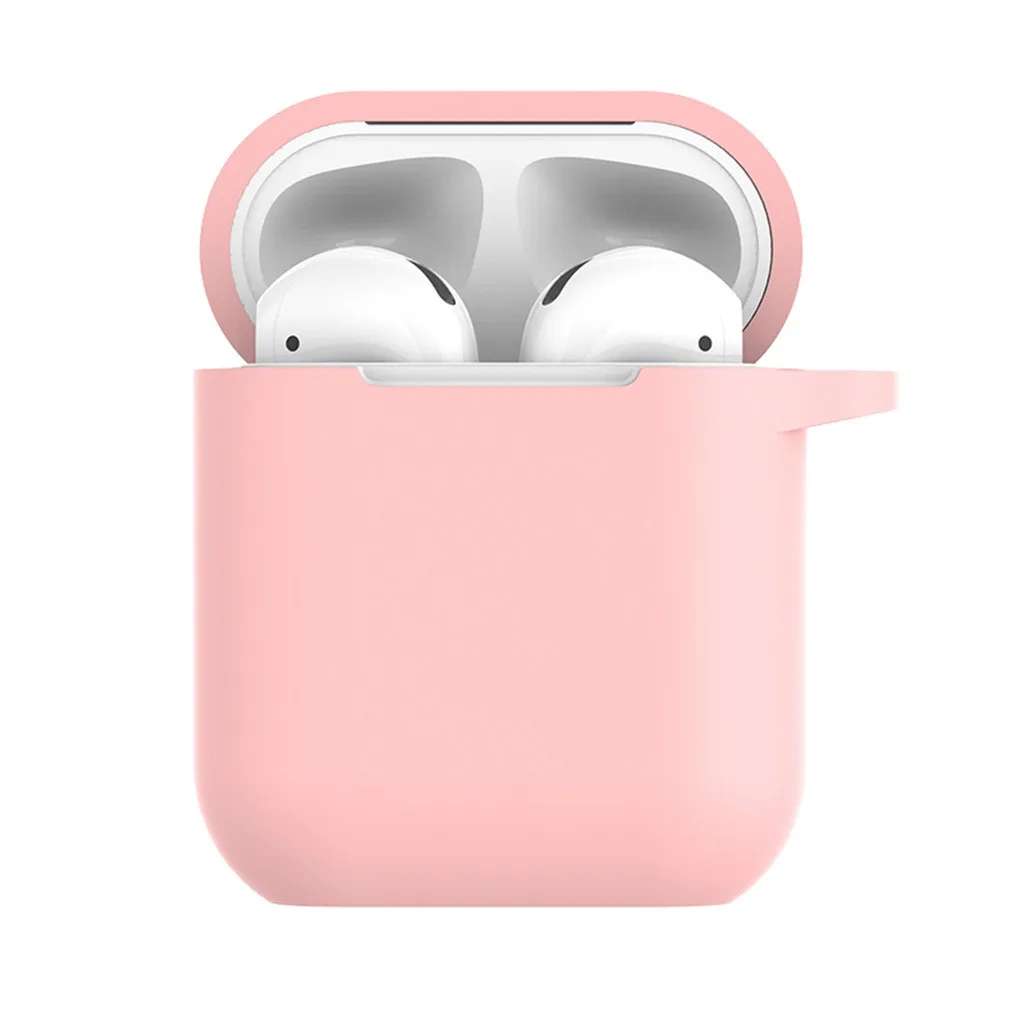 2019 Fashion Soft Silicone Anti-lost Protective Earphone Cover Case Solid Skin Charging Case for Apple AirPods
2019 Fashion Soft Silicone Anti-lost Protective Earphone Cover Case Solid Skin Charging Case for Apple AirPods