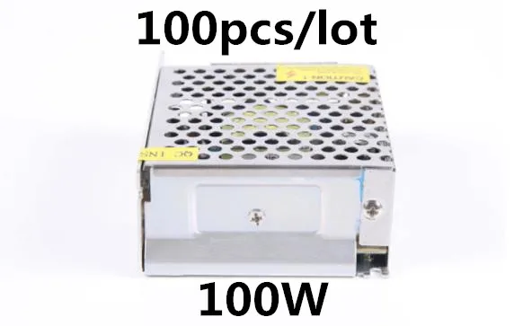 100pcs/lot Inexpensive DC 12V 100W Switching Power Supply Transformer LED Driver for Strip Light Switch Adapter Safety product | Лампы и