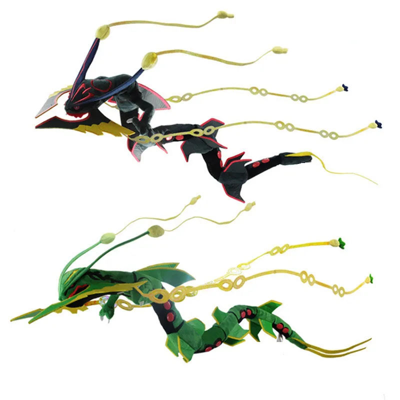 Monster Center XY Plush Toy Black/Gree Rayquaza Dragon Plush Doll Soft Stuffed Animals Brinquedos Gift Toys For Children 83cm
Monster Center XY Plush Toy Black/Gree Rayquaza Dragon Plush Doll Soft Stuffed Animals Brinquedos Gift Toys For Children 83cm