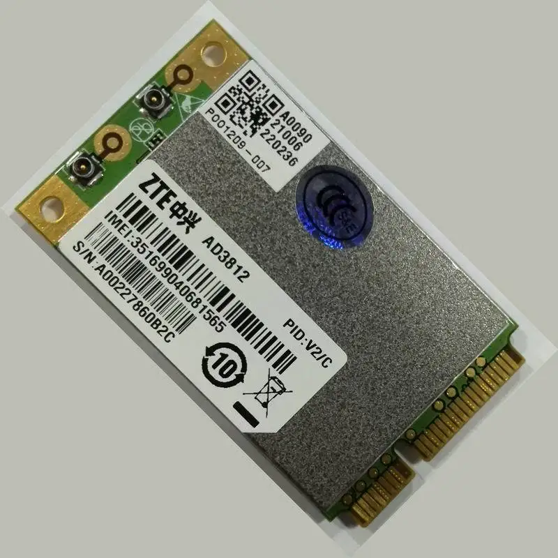 unlocked ZTE AD3812 Mini PCI-e 3G modem for router 3g stick WCDMA PCI 3G Car 3g module Modem PCI
unlocked ZTE AD3812 Mini PCI-e 3G modem for router 3g stick WCDMA PCI 3G Car 3g module Modem PCI